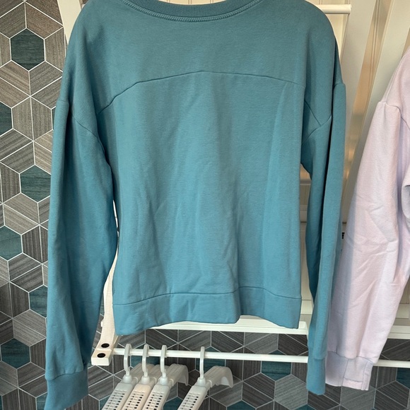 Athleta Girl Blue Sweatshirt - Picture 3 of 5